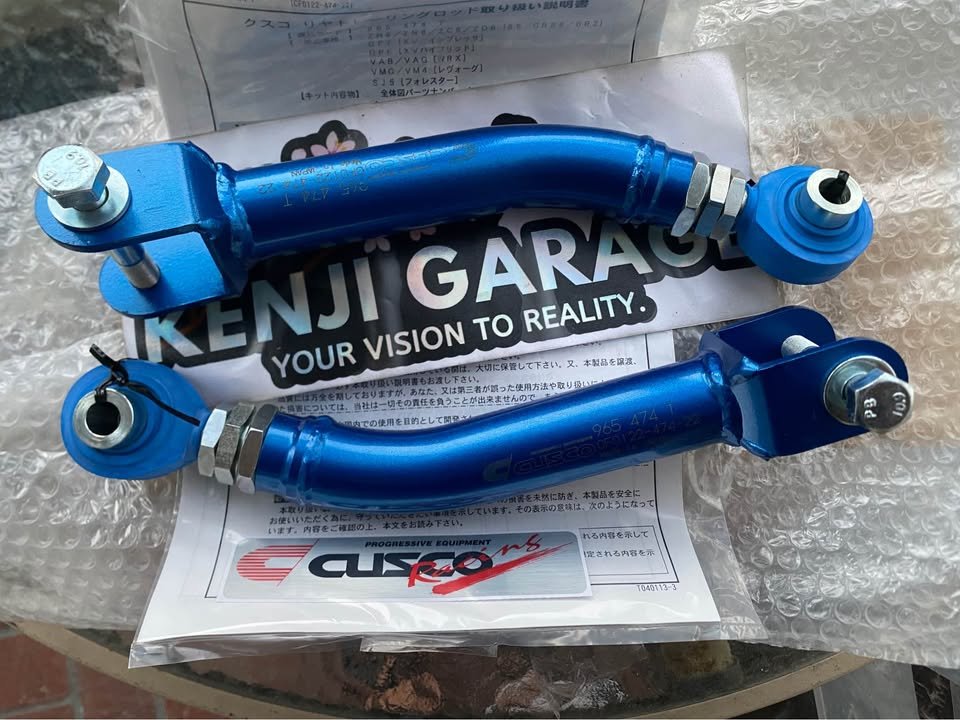 Cusco Adjustable Rear Trailing Rod 13+ FRS/BRZ/86/GR86 / 15-21 WRX / STI

Part Number: 965 474 T

🏎 Aftermarket Performance Parts
💰Financing available
📧 info@kenjigarage.com
📲 714-417-2698
🌎 Ship World Wide
💻 www.kenjigarage.com

#wrx #sti #gr8