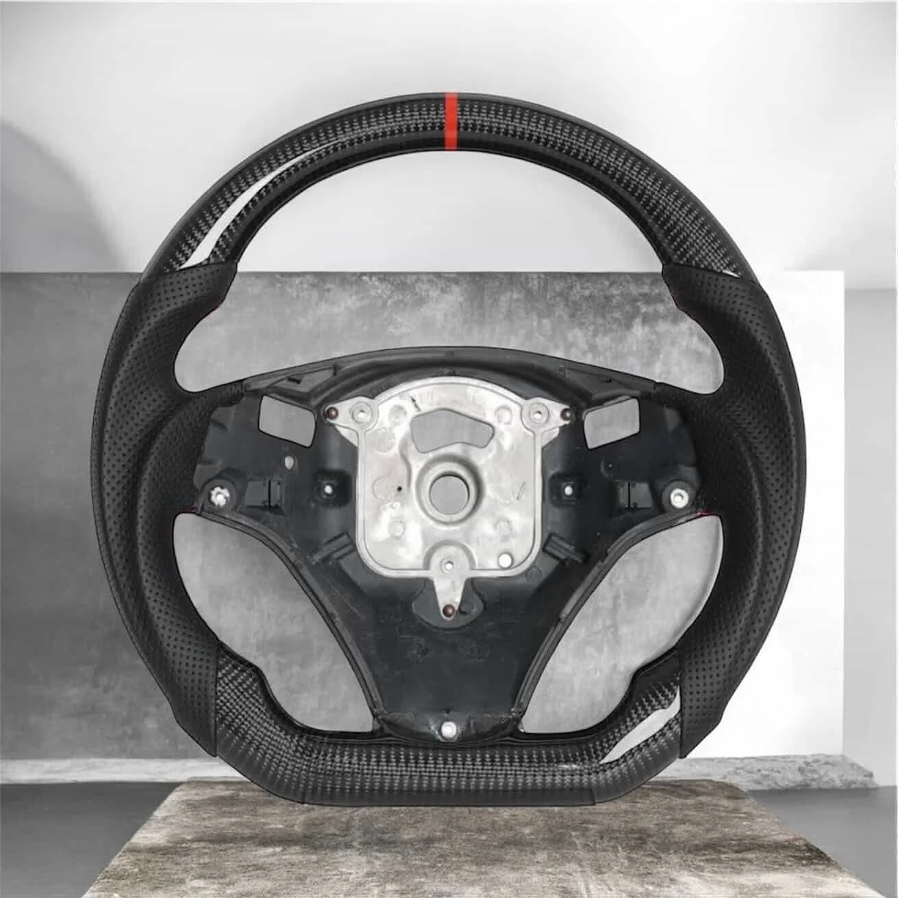 We now carried custom Carbon Fiber / Alcantara / Leather / Color Stitching / Suede / Optional Led Custom Integrated Shift Light available for most years, makes, and models!

No core is needed!

🏎 Aftermarket Performance Parts
💰Financing available
?