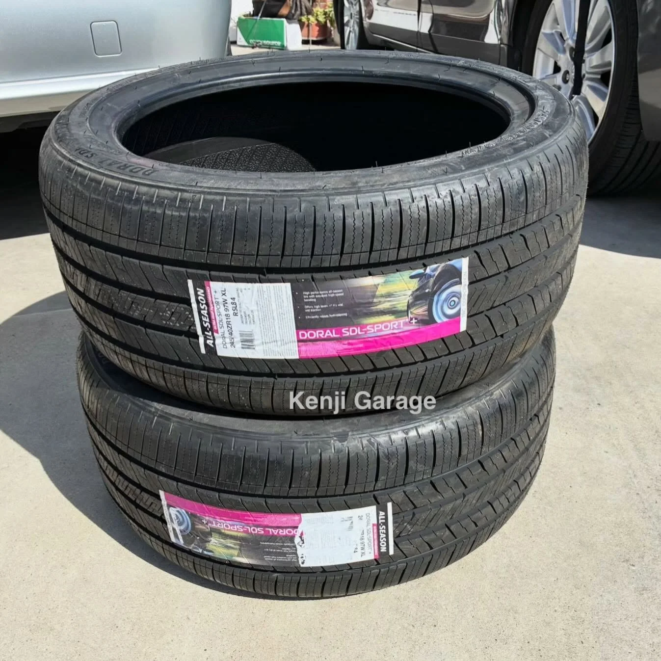 Hit us up for Doral Tyres 

🏎 Aftermarket Performance Parts
💰Financing available
📧 info@kenjigarage.com
📲 714-417-2698
🌎 Ship World Wide
💻 www.kenjigarage.com

#kenjigarage #passengertires #performancetires #allseasontires #doraltires