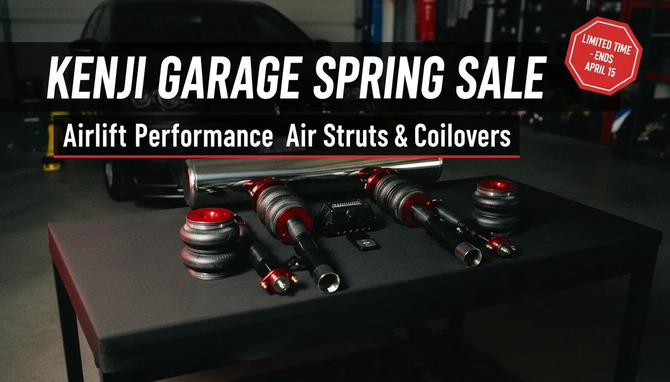 Specials on Airlift Airstruts &amp; Coilover til 4/15! Hurry these deals will not last long!

🏎 Aftermarket Performance Parts
💰Financing available
📧 info@kenjigarage.com
📲 714-417-2698
🌎 Ship World Wide
💻 www.kenjigarage.com

#airliftperformanc