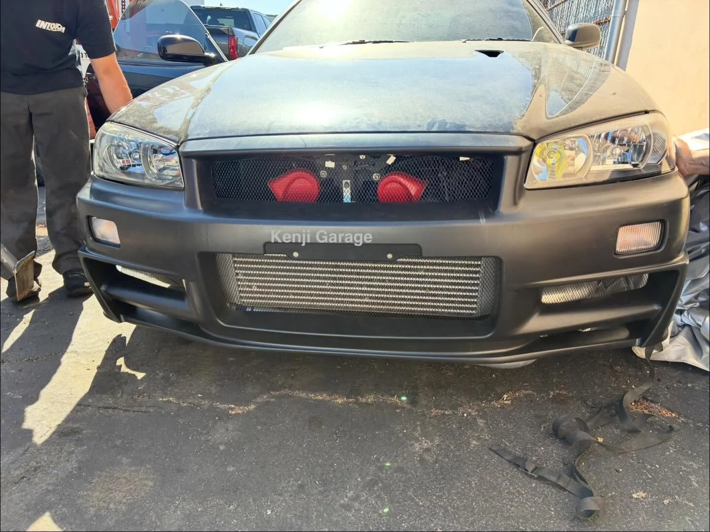 Kenji Garage NSM Z Tune Style Plastic Front Bumper for 99-02 Nissan Skyline GTR / GTT R34 Require GTR Brackets 

Optional NSM Front Plastic Lip is Sold Separately

🏎 Aftermarket Performance Parts
💰Financing available
📧 info@kenjigarage.com
📲 714-