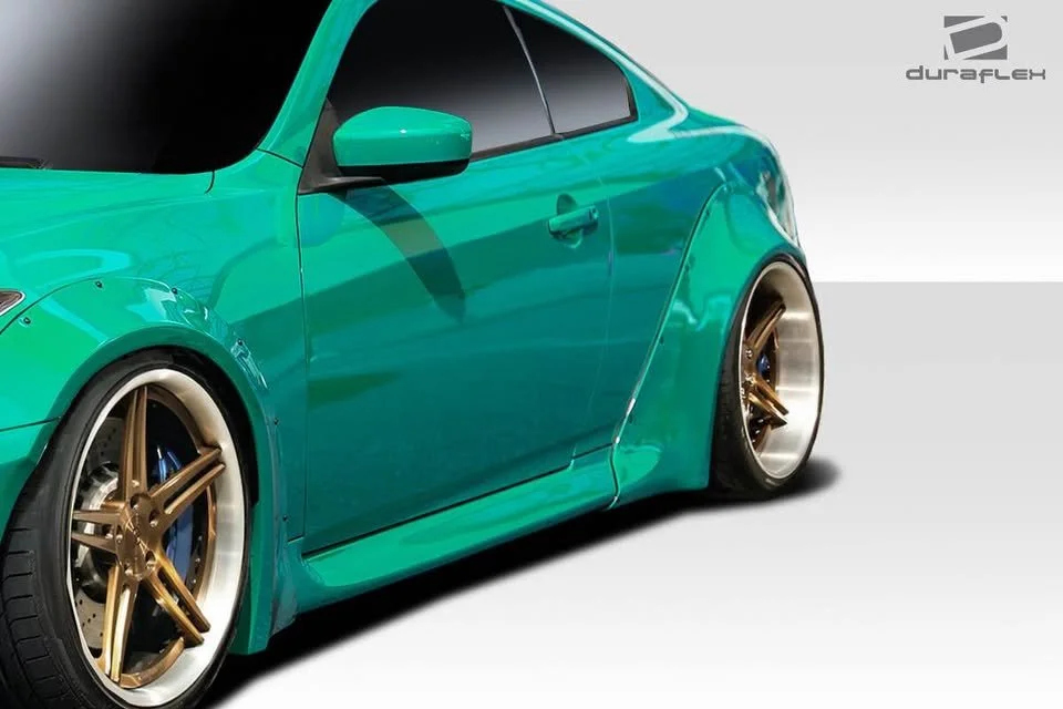 2008-2015 Infiniti G Coupe G37 Q60 Duraflex LBW Rear Fender Flares - 4 Piece

Note: must be used with LBW Side Skirts (113530)

🏎 Aftermarket Performance Parts
💰Financing available
📧 info@kenjigarage.com
📲 714-417-2698
🌎 Ship World Wide
💻 www.k