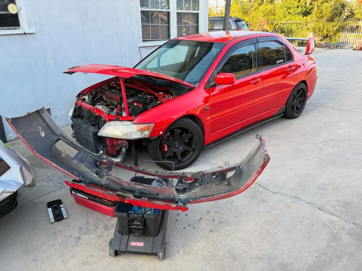 Before and After Forge Carbon Fiber Lip Install for Lancer Evolution 

🏎 Aftermarket Performance Parts
💰Financing available
📧 info@kenjigarage.com
📲 714-417-2698
🌎 Ship World Wide
💻 www.kenjigarage.com

#lancerevolution #evo8 #evo9 #kenjigarage