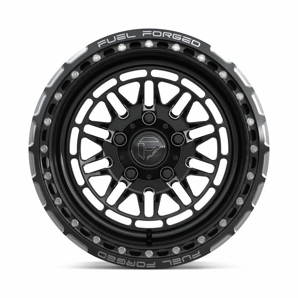 Fuel Offroad FFB01 GEO Beadlock Wheel 

The Fuel Off-Road FFB01 Geo combines a forged construction with true beadlock performance for airing down and maximum trail reliability. The Geo is available in a 17x9&rdquo; (-38 offset) with 5 and 6-lug patte