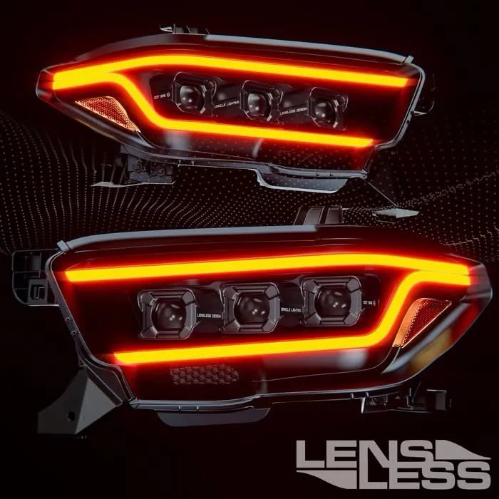 Oracle Lighting Lensless LED Headlamps 16-23 Toyota Tacoma

Part Number: 8700-TAC

Details:

The world&rsquo;s first lensless LED headlight &mdash; a completely re-engineered lighting platform for the 2016&ndash;2023 Toyota Tacoma. No outer lens mean