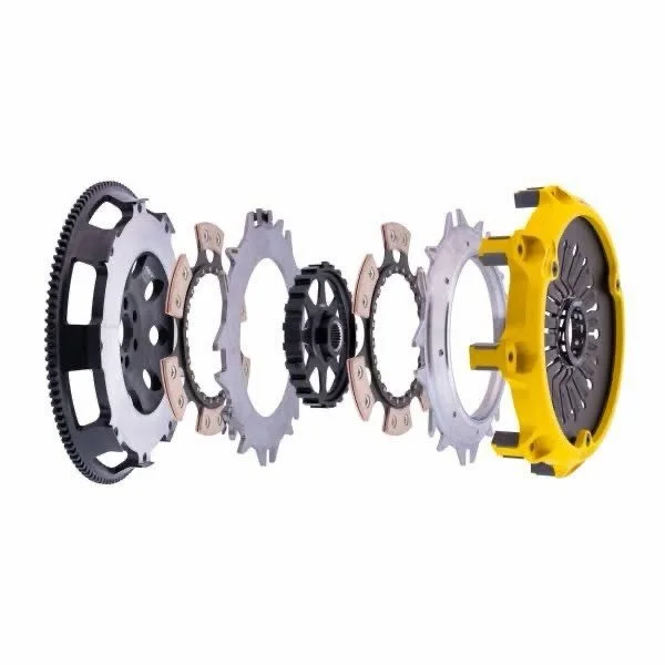 ACT 225mm Mod-Twin Kits

1999-2002 Nissan Skyline GT-R (R34)

ACT has released new SFI-approved 225mm Mod-Twin clutch kits for the 1999 - 2002 Nissan Skyline GT-R R34 equipped with the RB26DETT and 6-speed transmission.

Modular 225mm twin-disc clutc