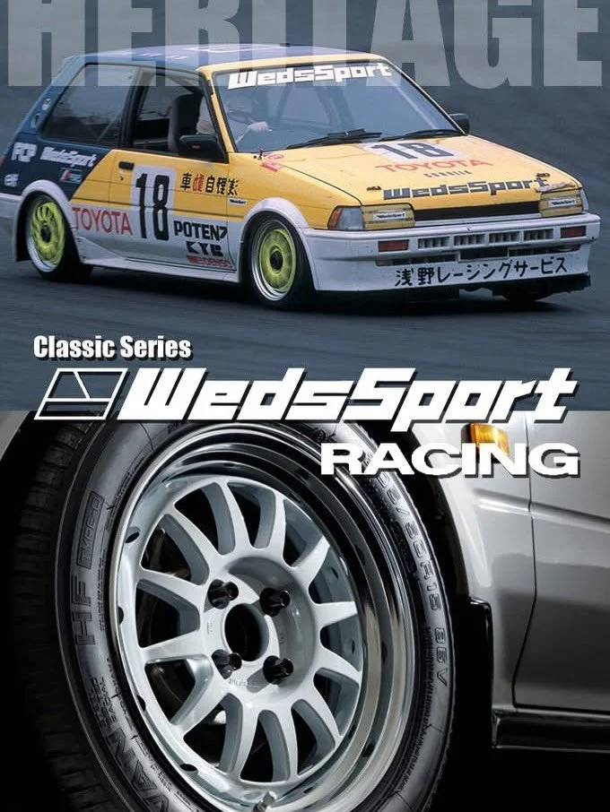 Wedsport Racing Classic Series Wheels perfect for 4x100 or 4x114.3 80-90s vehicles 

🏎 Aftermarket Performance Parts
💰Financing available
📧 info@kenjigarage.com
📲 714-417-2698
🌎 Ship World Wide
💻 www.kenjigarage.com

#wedsport #wedsportracingwh