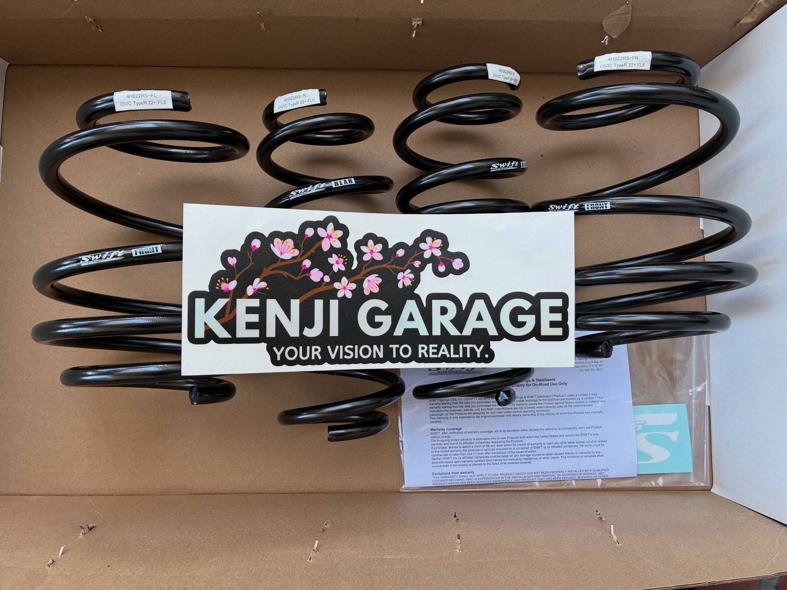 Swift SPEC-R Sport Springs 23+ Honda Civic Type R FL5

Part Number: 4H922R

🏎 Aftermarket Performance Parts
💰Financing available
📧 info@kenjigarage.com
📲 714-417-2698
🌎 Ship World Wide
💻 www.kenjigarage.com

#swiftsprings #fl5typer #fl5 #civict