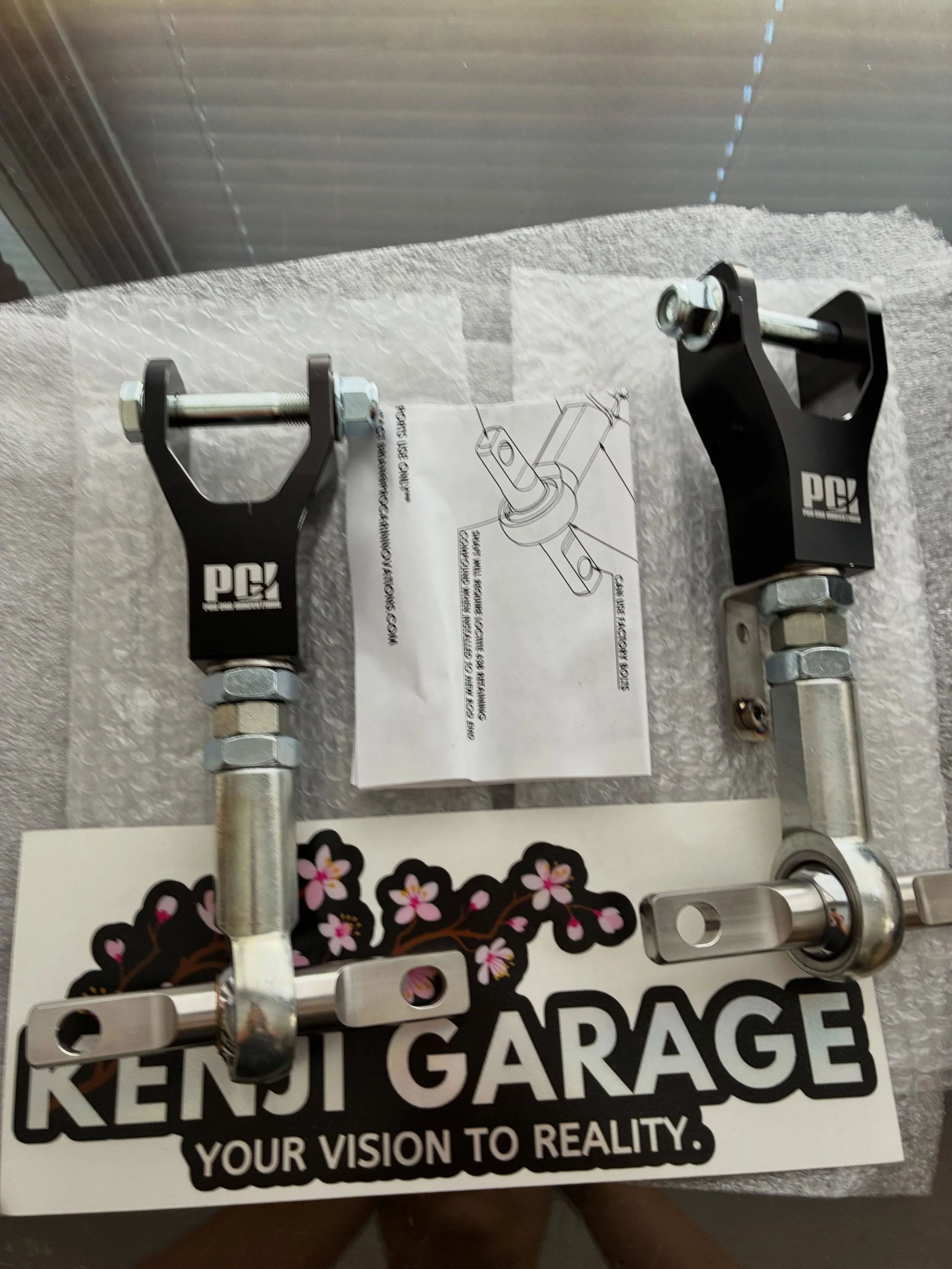 PCI Rear Upper Camber Arms 02-06 Acura RSX / 01-05 Honda Civic

Part Number: PCI-CA-RSX-RU-2

🏎 Aftermarket Performance Parts
💰Financing available
📧 info@kenjigarage.com
📲 714-417-2698
🌎 Ship World Wide
💻 www.kenjigarage.com

#rsx #ep3 #7thgenc