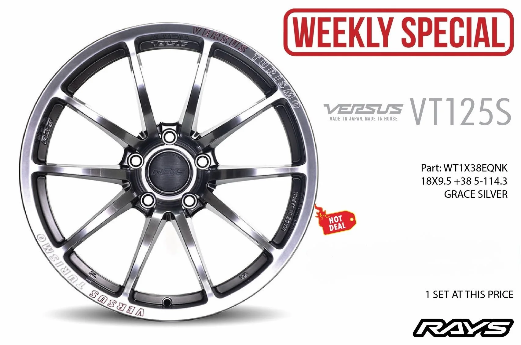 Kenji&rsquo;s Clearance Sales Event on Rays &amp; Advan wheels hurry while supply last offer expires 8/12/26

🏎 Aftermarket Performance Parts
💰Financing available
📧 info@kenjigarage.com
📲 714-417-2698
🌎 Ship World Wide
💻 www.kenjigarage.com

#a