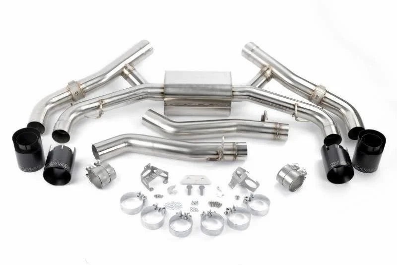 Dinan Exhaust Systems

Applications

2020&ndash;2026 BMW X5 M / X6 M (F95/F96)
2020&ndash;2024 BMW M340i / M440i (G20/G22/G23/G26)
2021&ndash;2027 BMW M3 / M4 (G80/G82/G83)
2023&ndash;2026 BMW M2 (G87)
2020&ndash;2026 Toyota GR Supra 3.0T (A90/A91)

