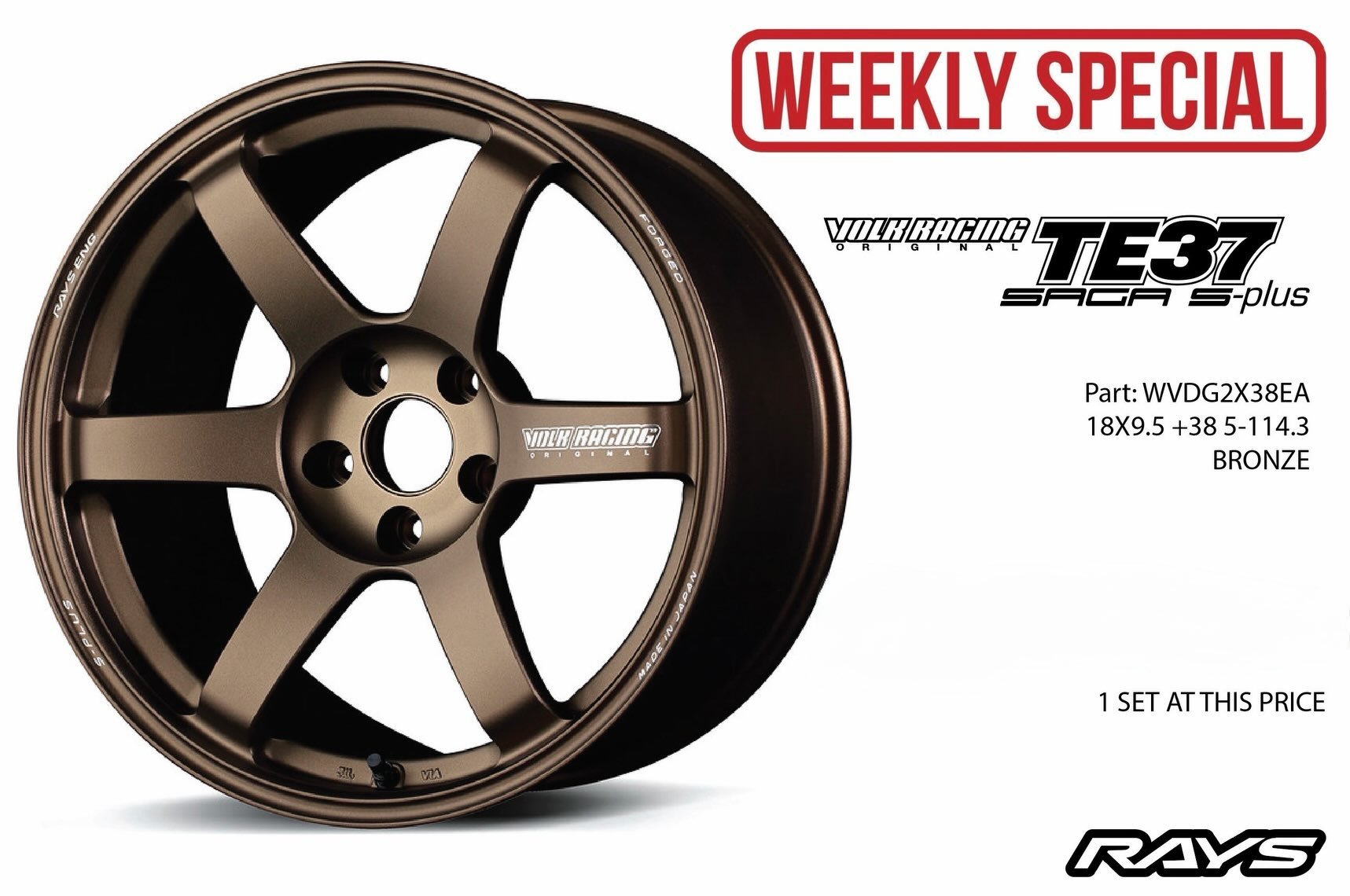 Kenji&rsquo;s Clearance Sales Event on Rays &amp; Advan wheels hurry while supply last offer expires 9/9/26

🏎 Aftermarket Performance Parts
💰Financing available
📧 info@kenjigarage.com
📲 714-417-2698
🌎 Ship World Wide
💻 www.kenjigarage.com

#ad