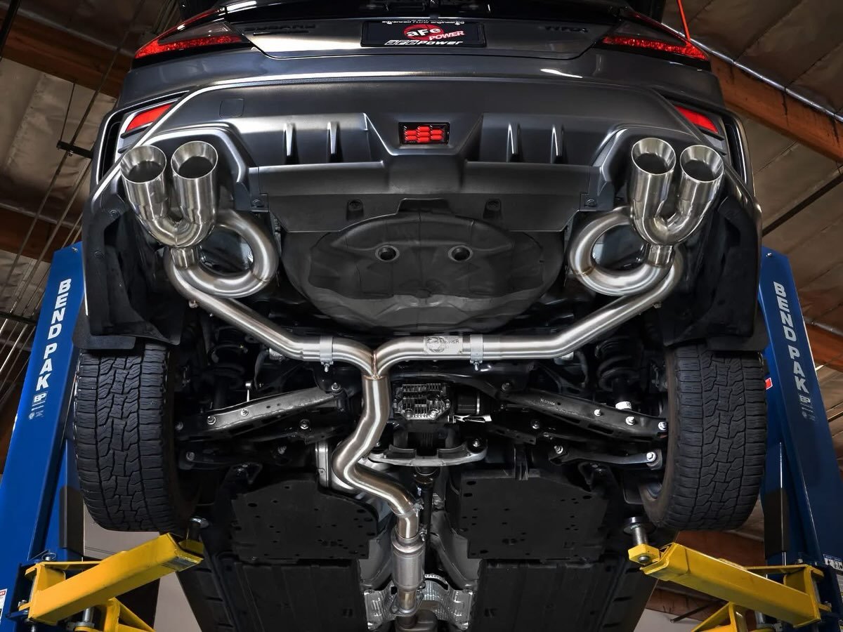 aFe Takeda 3 IN to 2-1/2 IN 304 Stainless Steel Cat-Back Exhaust System 22+ Subaru WRX VB

Part Number: 49-36812

Details:

3 IN - 2-1/2 IN 304 Stainless Steel Construction:
This cat-back exhaust system is constructed of 3 IN - 2-1/2 IN mandrel-bent 