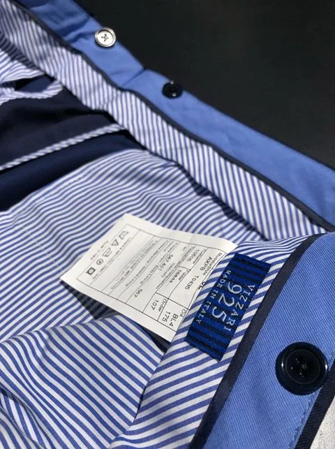 925 Trousers come exquisitely hand finished.