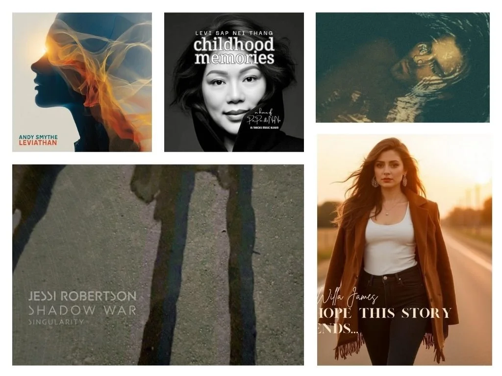 LITM Singer-Songwriter Picks, featuring Levi Sap Nei Thang, Andy Smythe, Ashley Ray Simon, and more!