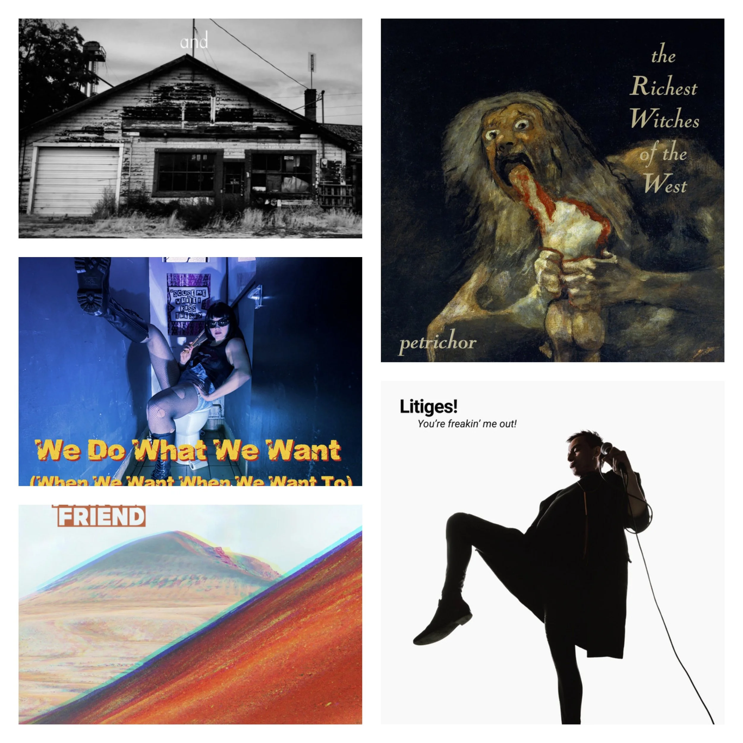 LITM Rock Picks Featuring Litiges!, Petrichor, Fierce Friend and More!