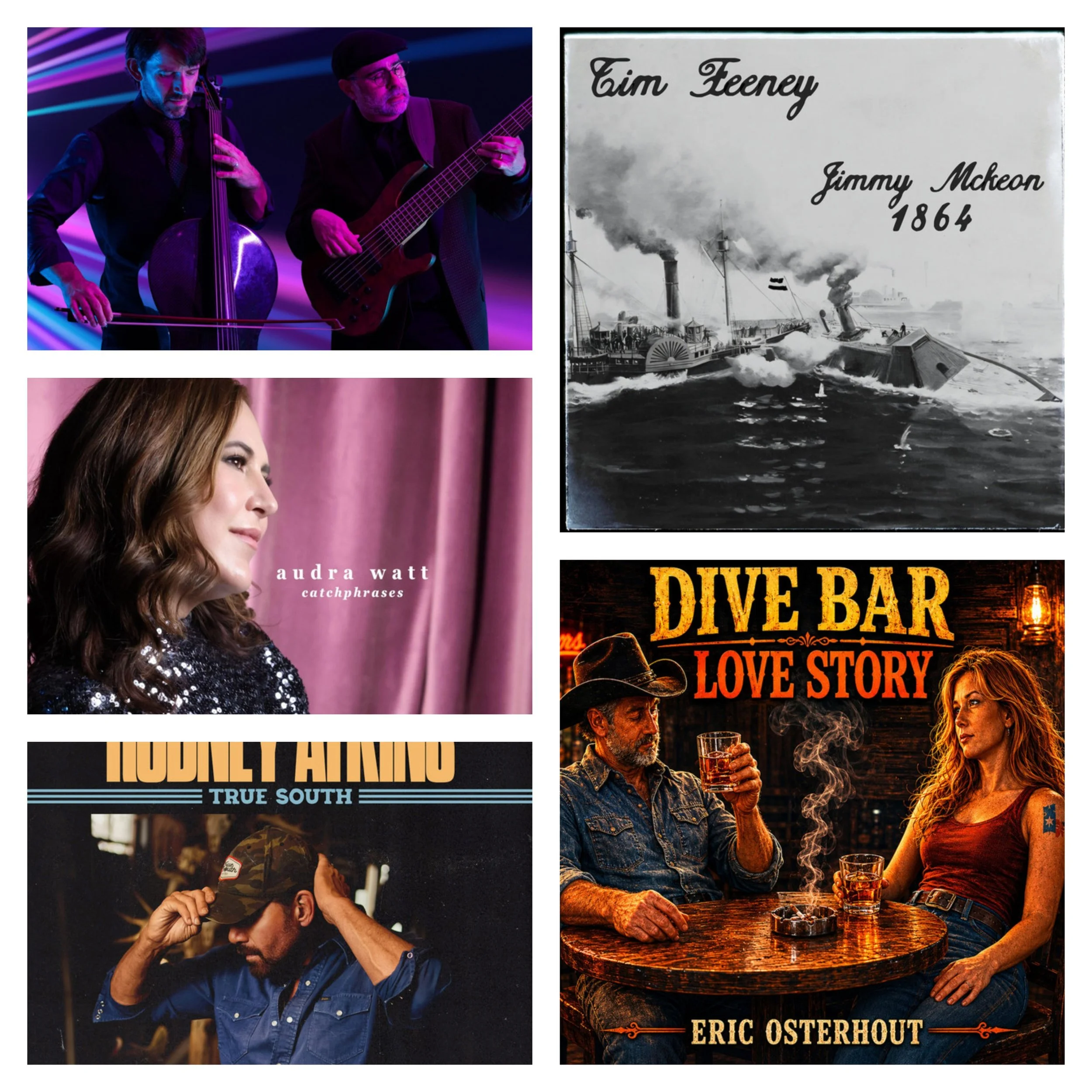 LITM Singer-Songwriter Picks Featuring Eric Osterhout, Tim Feeney, Rodney Atkins, and More!  