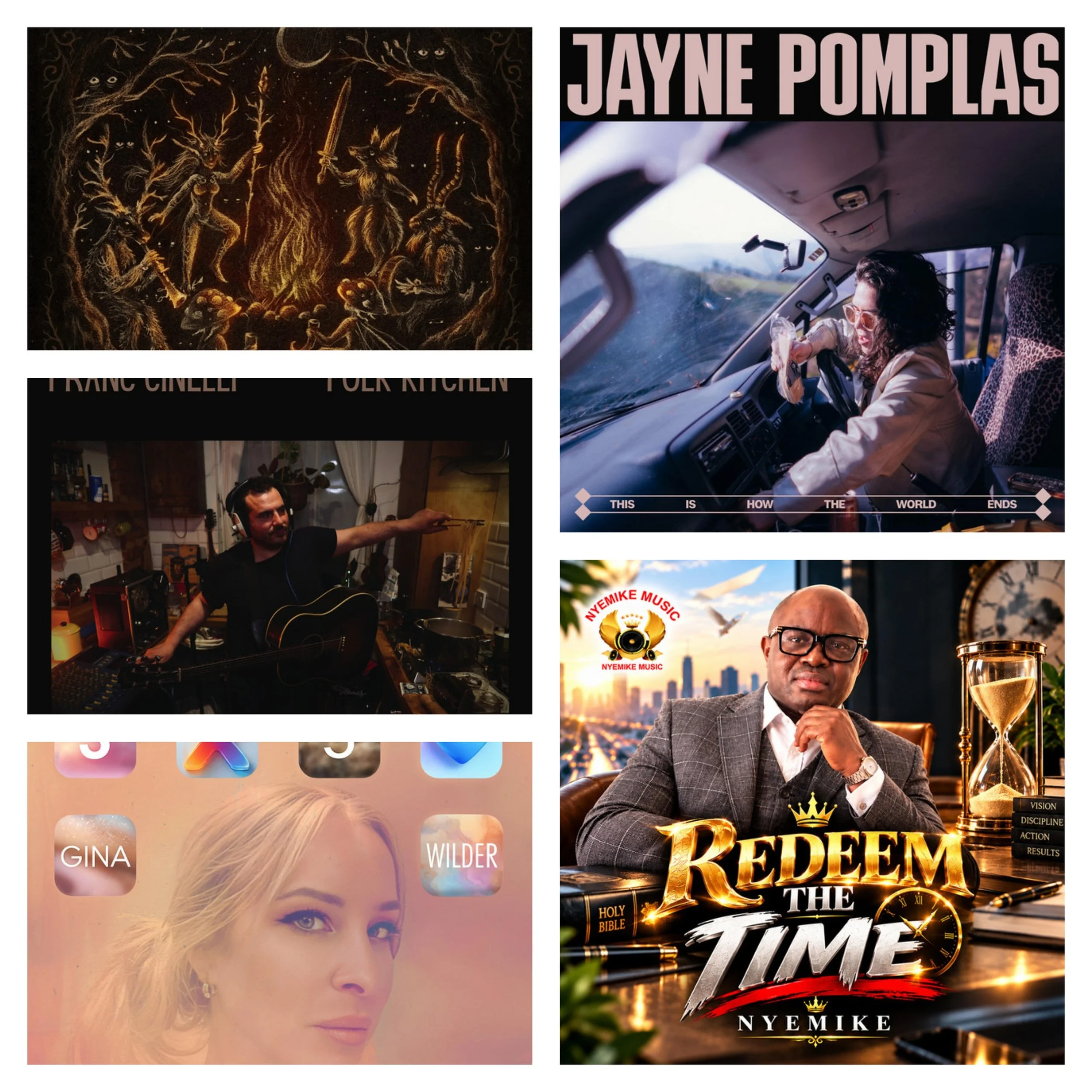 LITM Singer-Songwriter Picks Featuring Nyemike, Jayne Pomplas, Gina Wilder and More!