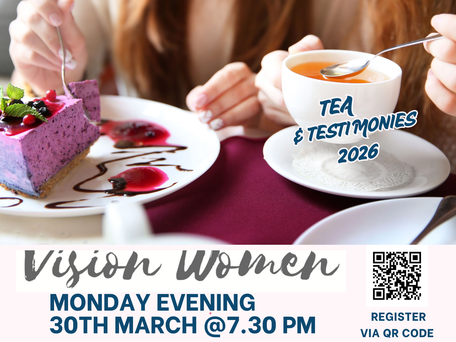 Vision Women: Tea &amp; Testimonies