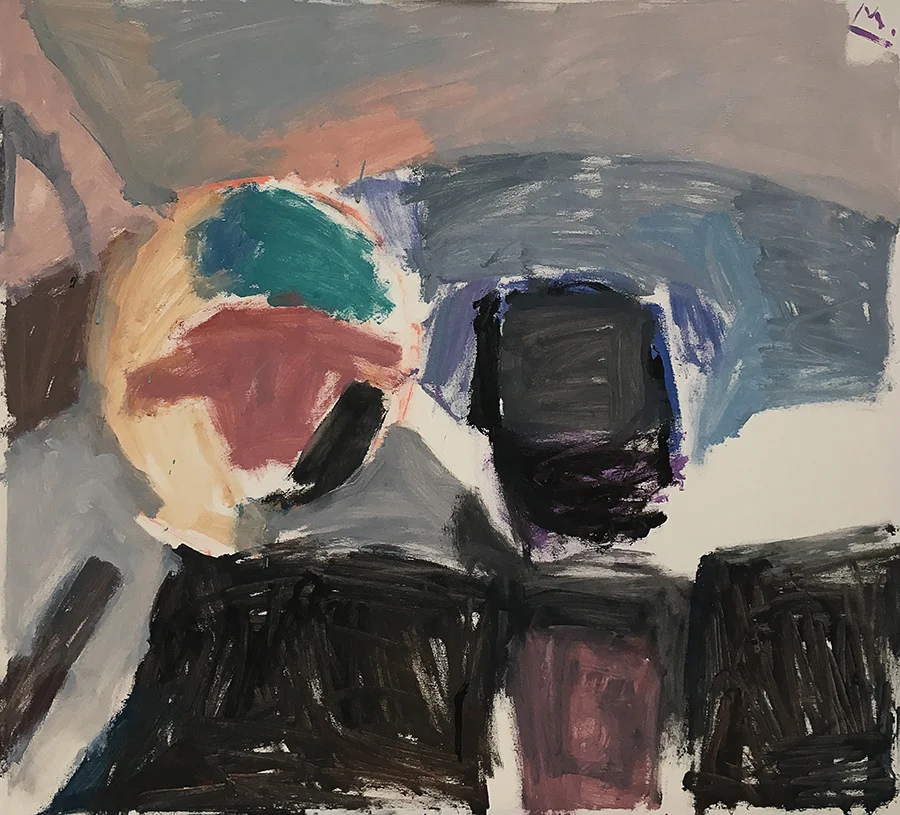 renault dashboard acrylic on canvas 100 x 110 cm 2019
