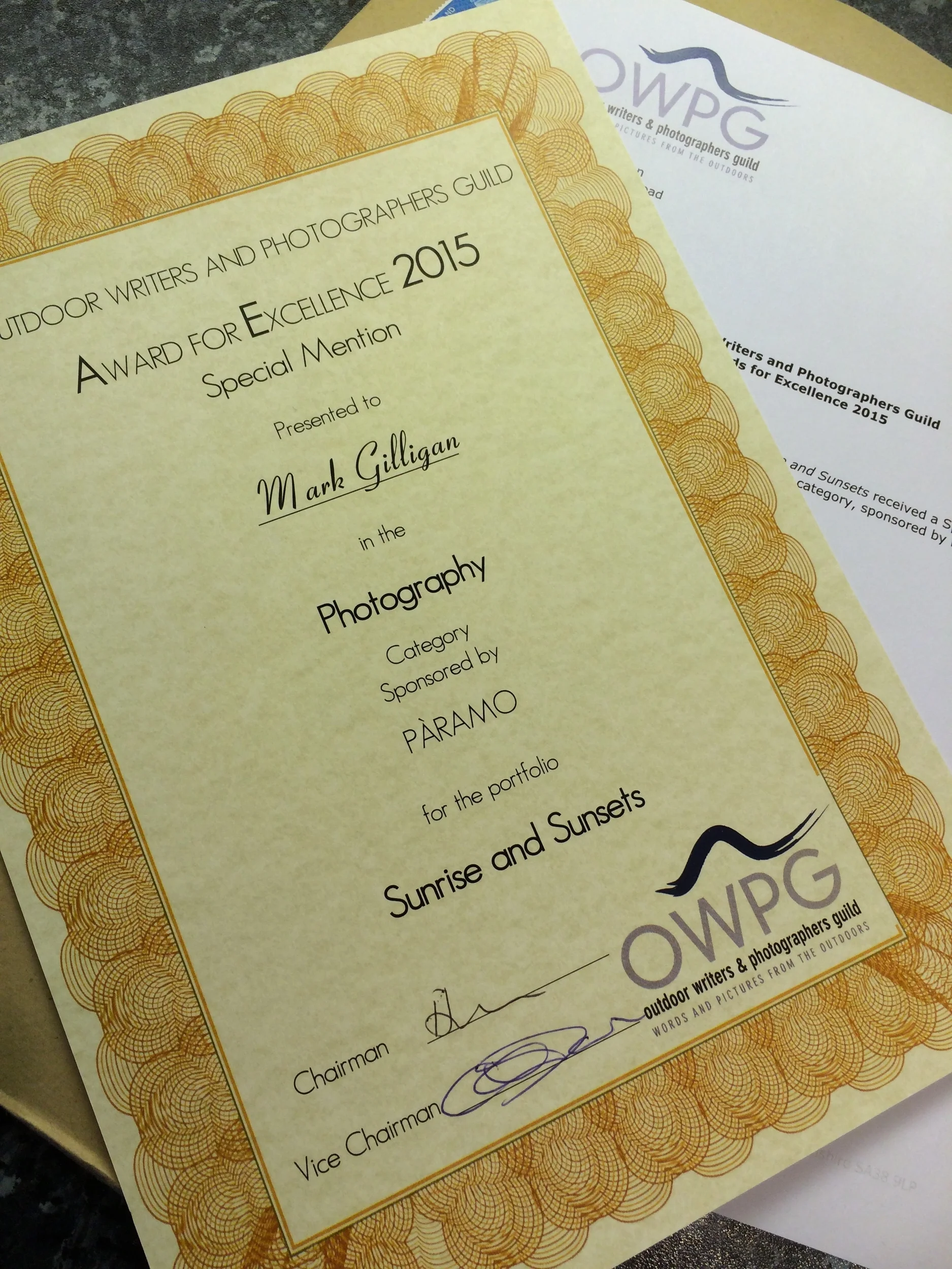 Award From My Peers