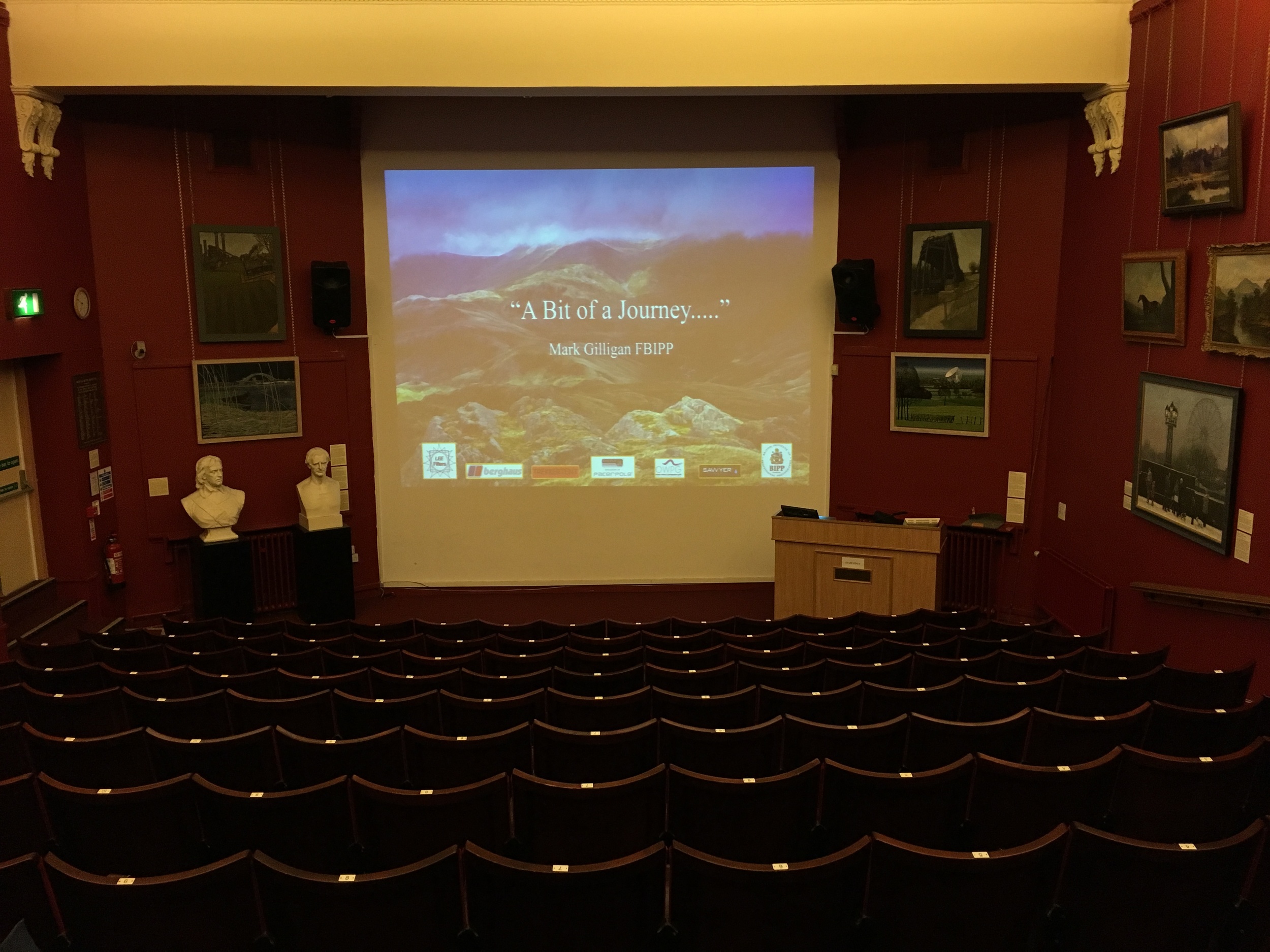 The seats did fill up.....