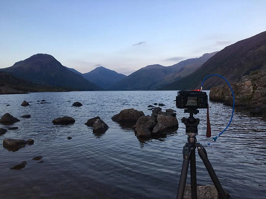 Sunset on Wast Water. Well sort of....