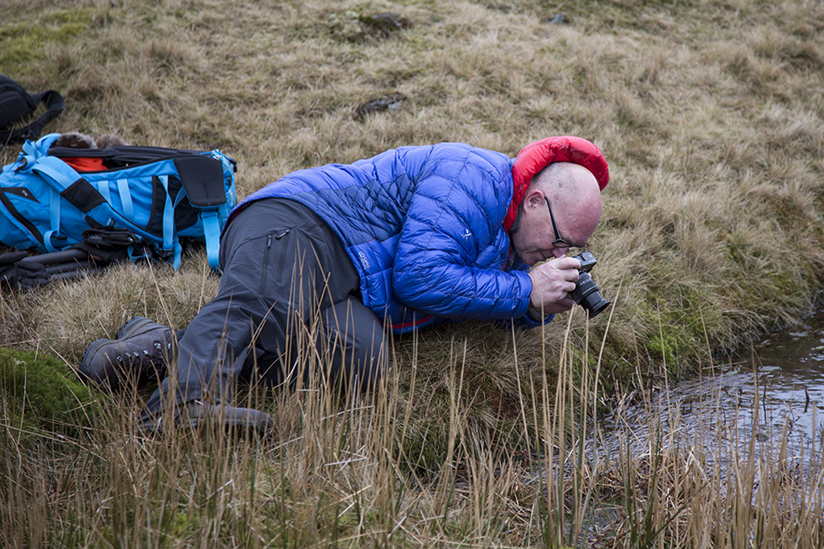 Trying hard not to drop the X Pro1 and tumble in....