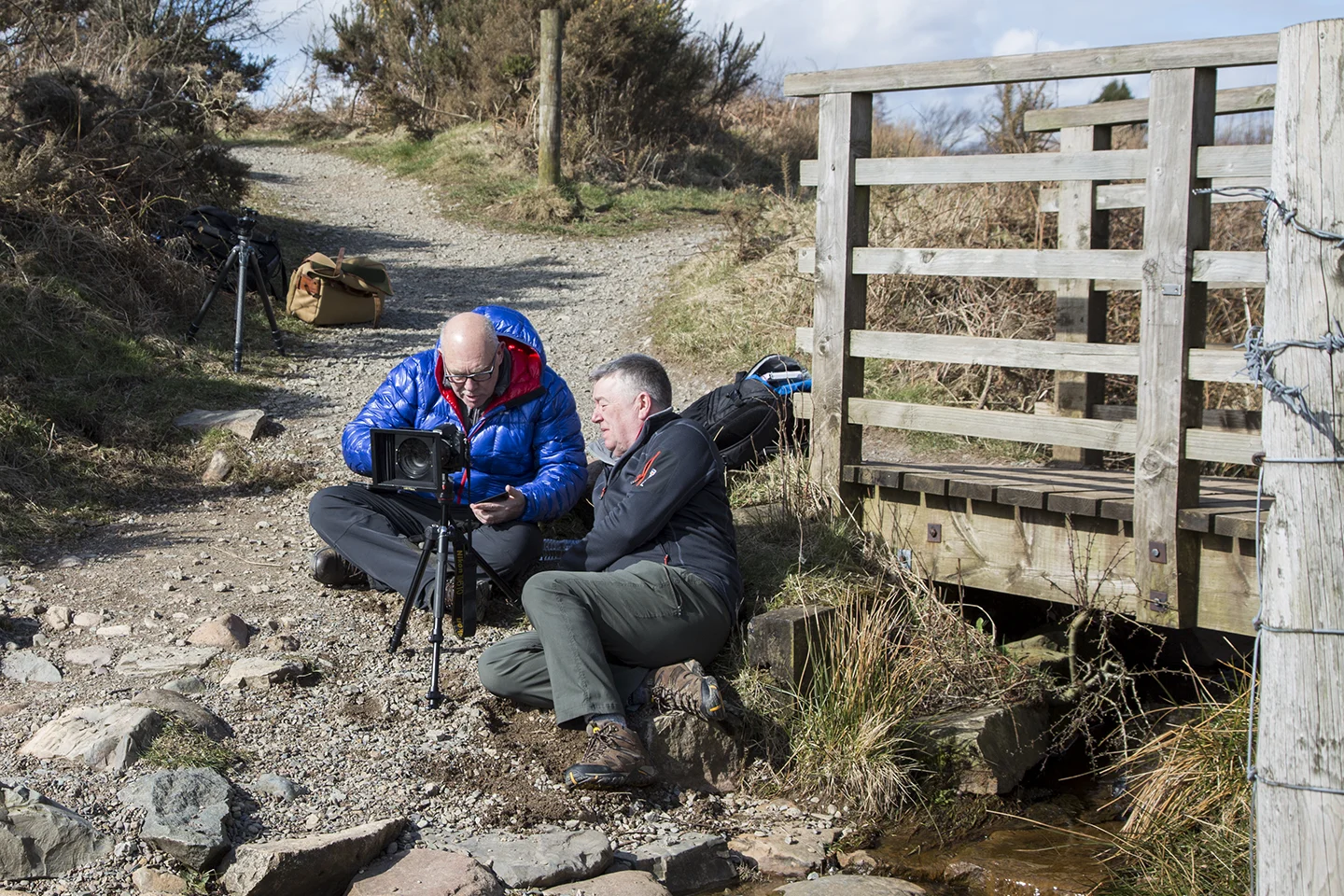 Dave and I on the low down at Ennerdale......