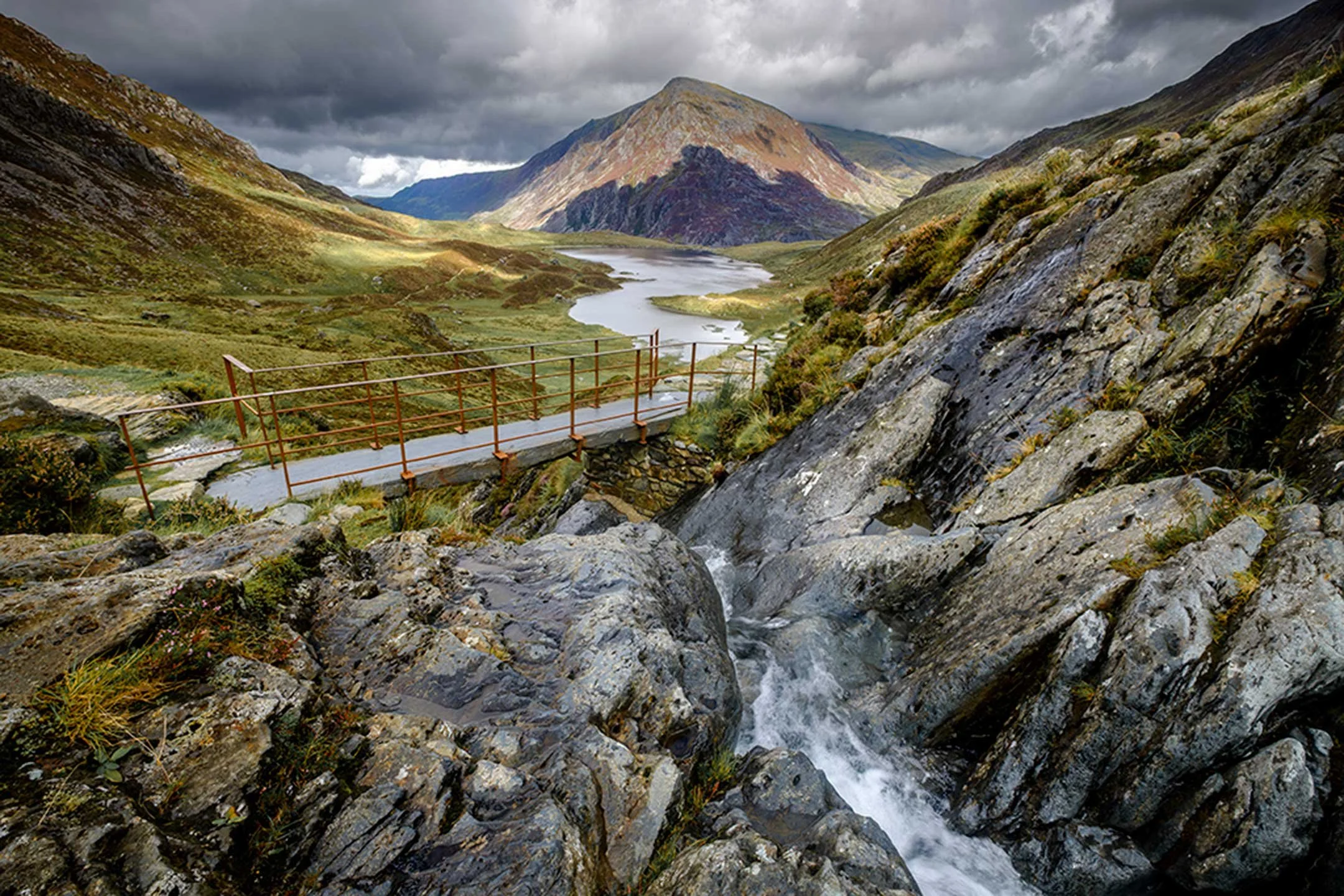 The-Bridge-Above-Llyn-Idwal-In-Autumn-Sunshine.jpg
