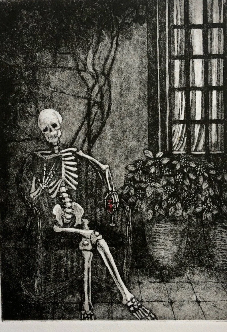  Etching, aquatint, 19 x 13.5cm 2020 