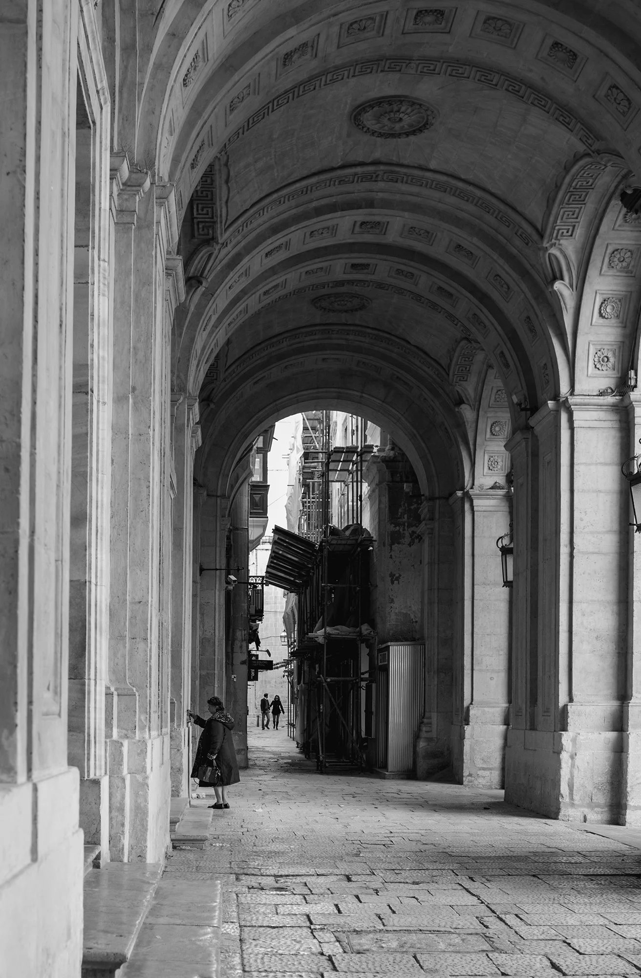 The Original shot converted to B&W