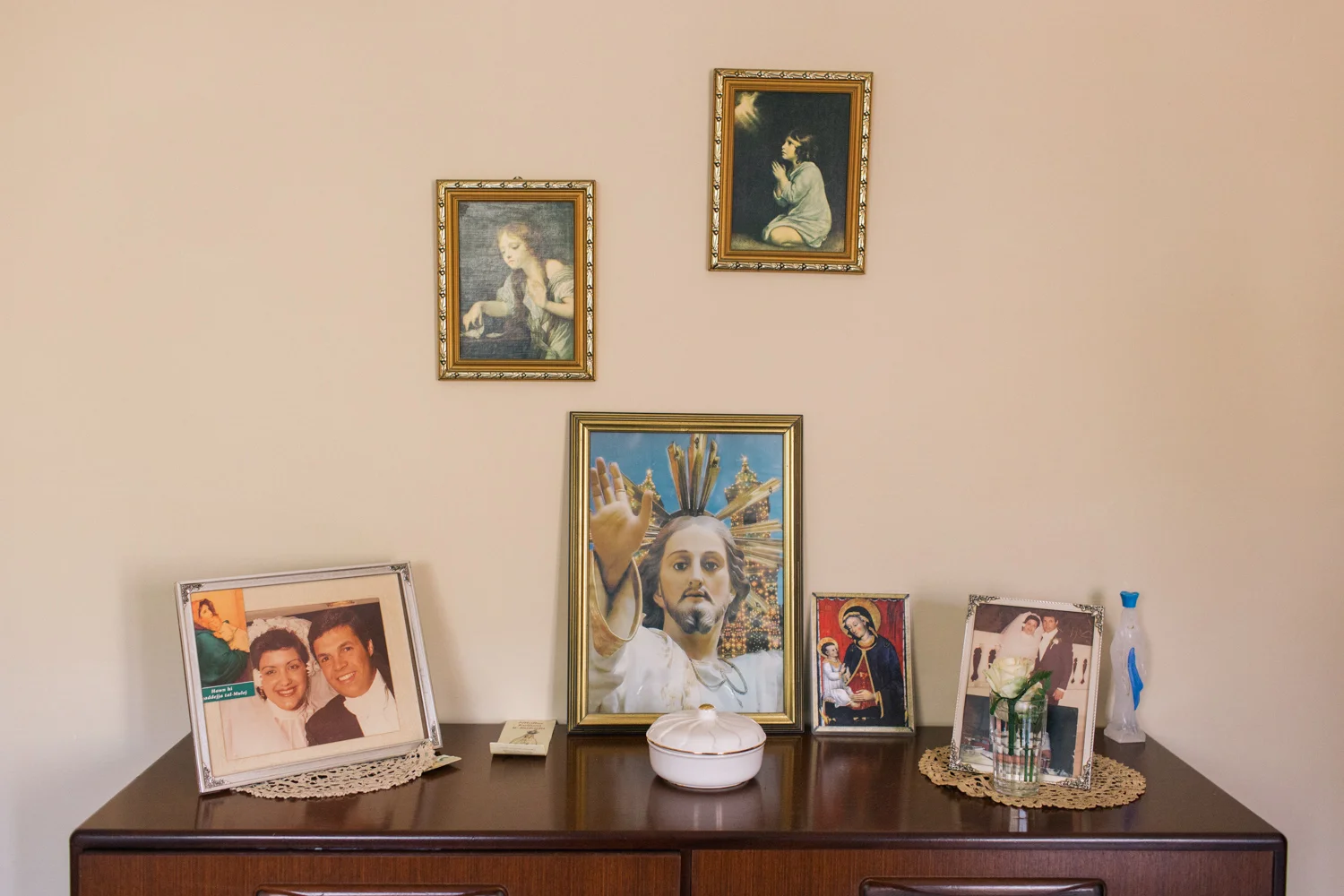 Decorations at house in Mgarr