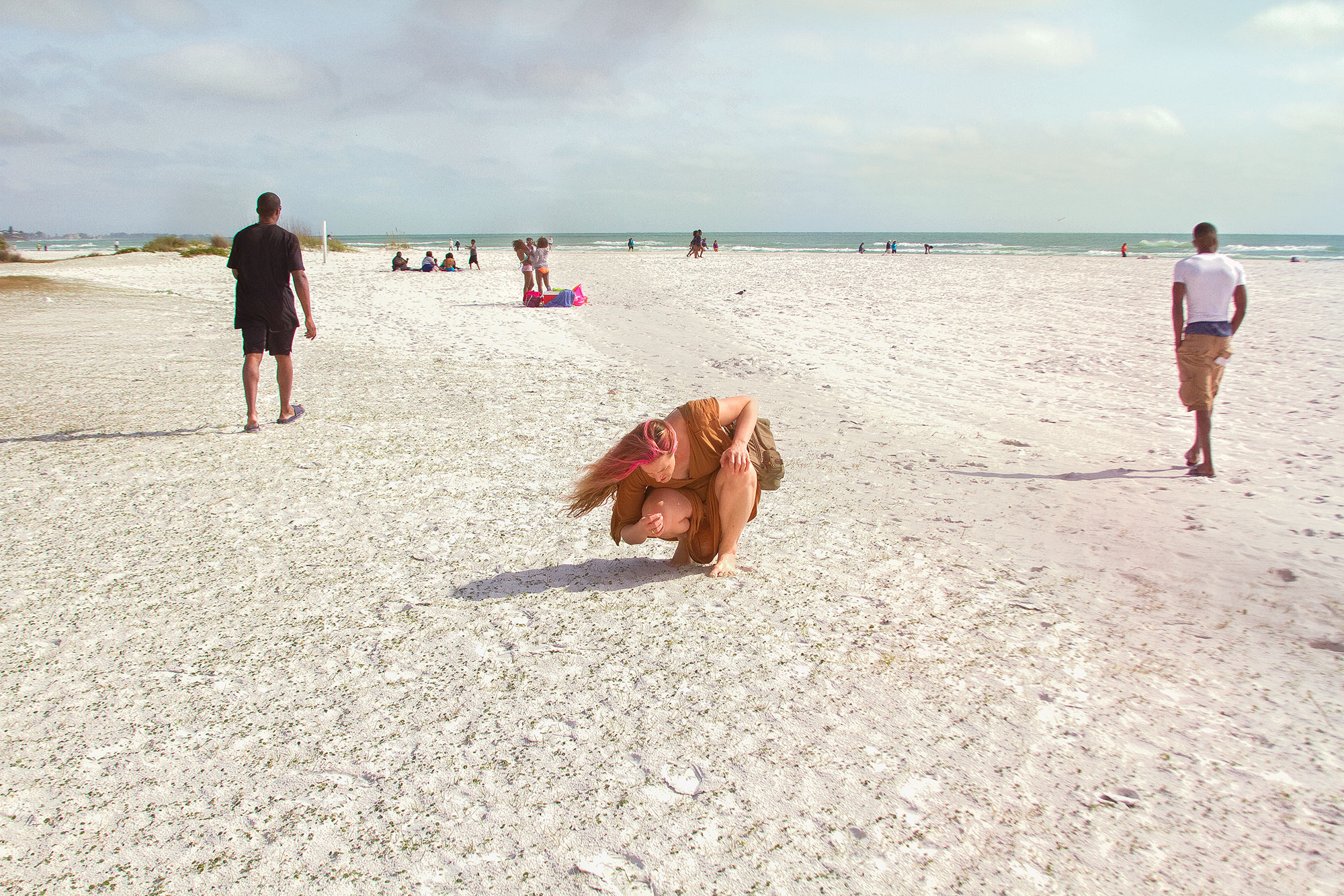  Lorelei, collecting shells / 2013