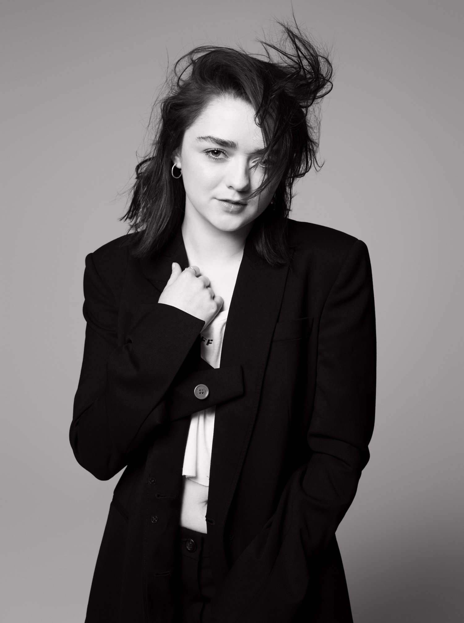 Maisie Williams Kerry Hallihan Maisie williams accidentally drops a major spoiler in game of thrones' final season. maisie williams kerry hallihan