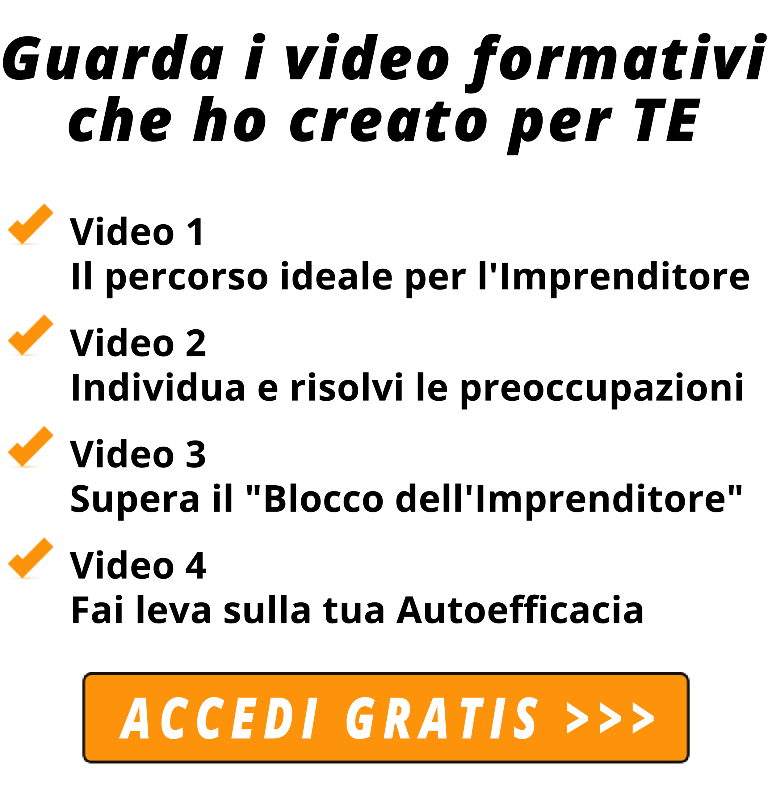 Accedi gratis ai 4 video gratuiti sul coaching