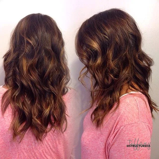 &bull; Repost from @massey07 &bull; Katie got some well deserved mommy maintenance time and I'd say it was a success! 💆🏻 @kthilton7 #balayage