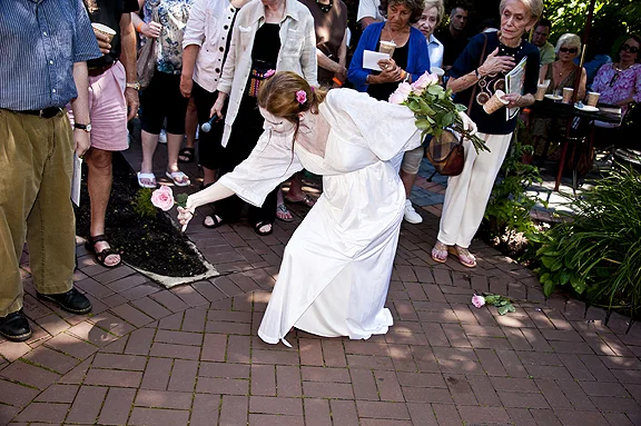 From a performance at the Cinema Arts Centre in Huntington, NY, July 2011. Photograph Copyright Harvey Birnbaum 2011, www.harveybirnbaum.com