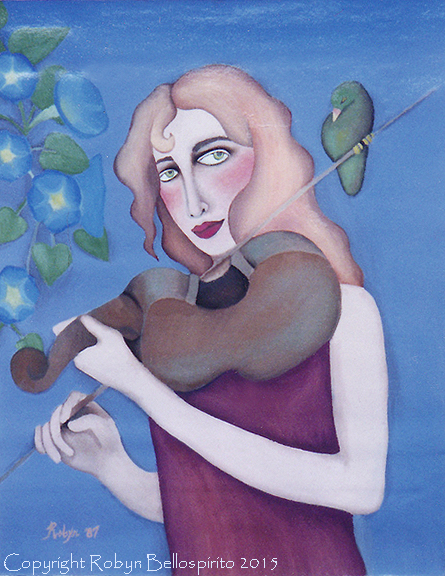 "Lady with a Violin"