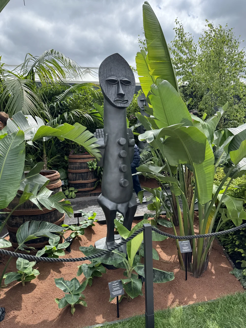 "Abeba Esse garden by Zak Ové and Dave Green