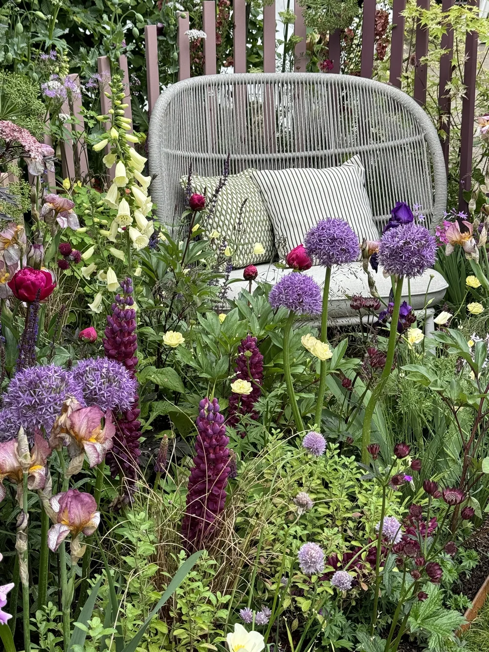  Kodo chair by Cushionbank "Timeless Expressionism" MHLK Collective ME+EM, Cushionbank . Chelsea RHS Flower Show 2024 