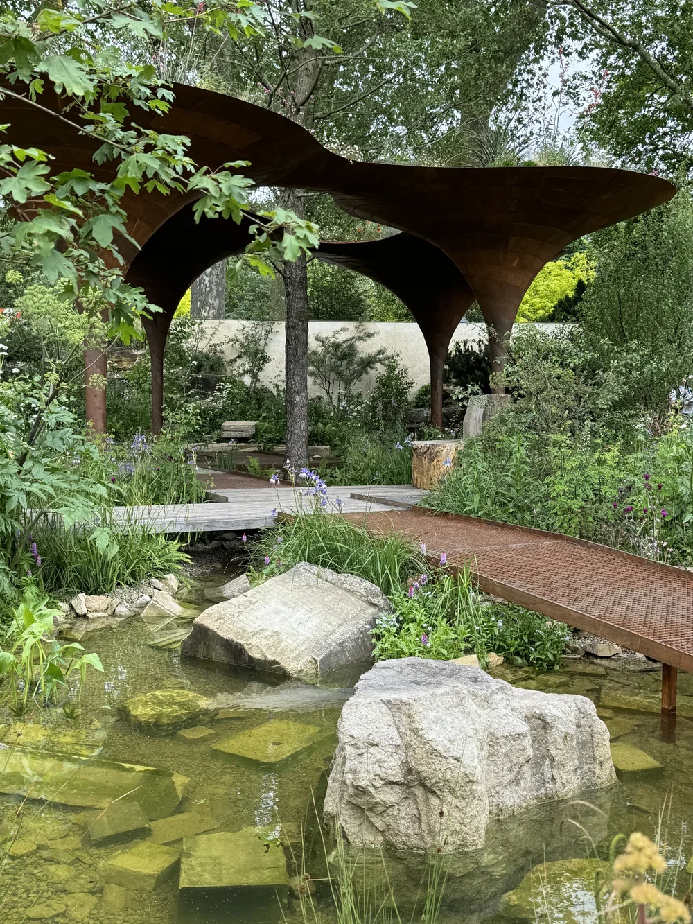 The Water Aid garden