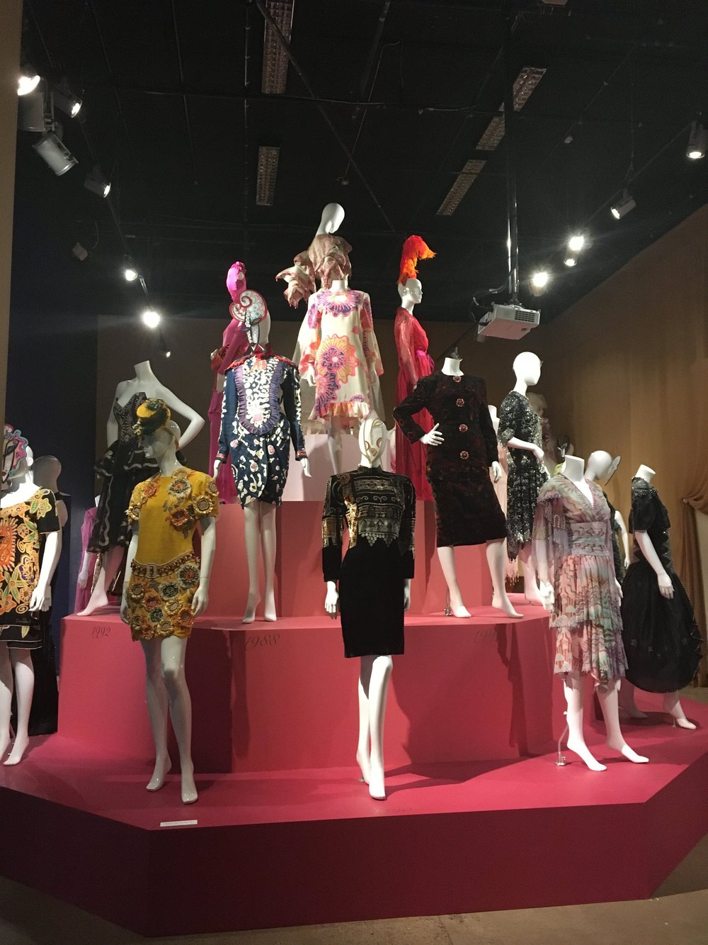  Photographs taken at 50 years of Fabulous. Zandra Rhodes exhibition 2019.  