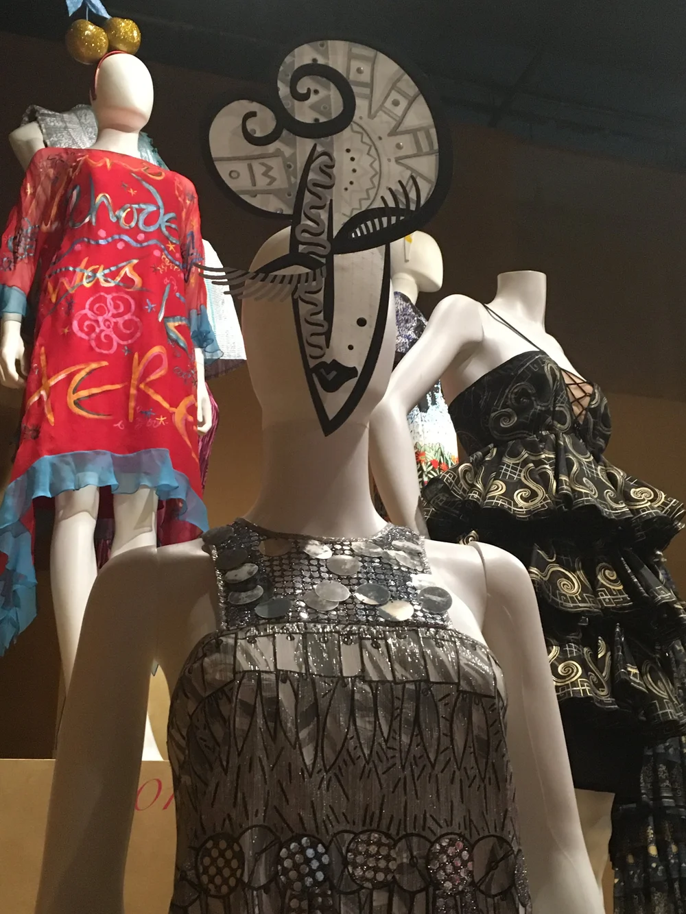  Photographs taken at 50 years of Fabulous. Zandra Rhodes exhibition 2019.  