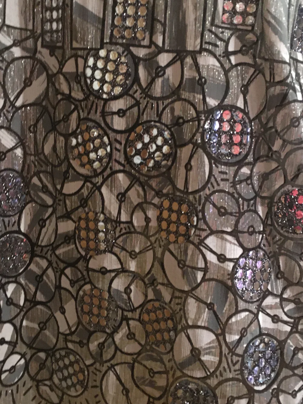  Photographs taken at 50 years of Fabulous. Zandra Rhodes exhibition 2019.  