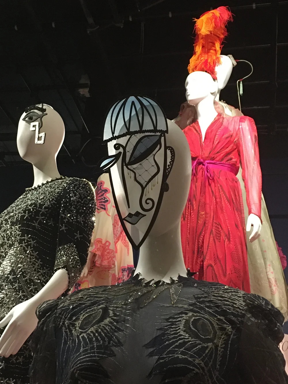  Photographs taken at 50 years of Fabulous. Zandra Rhodes exhibition 2019.  