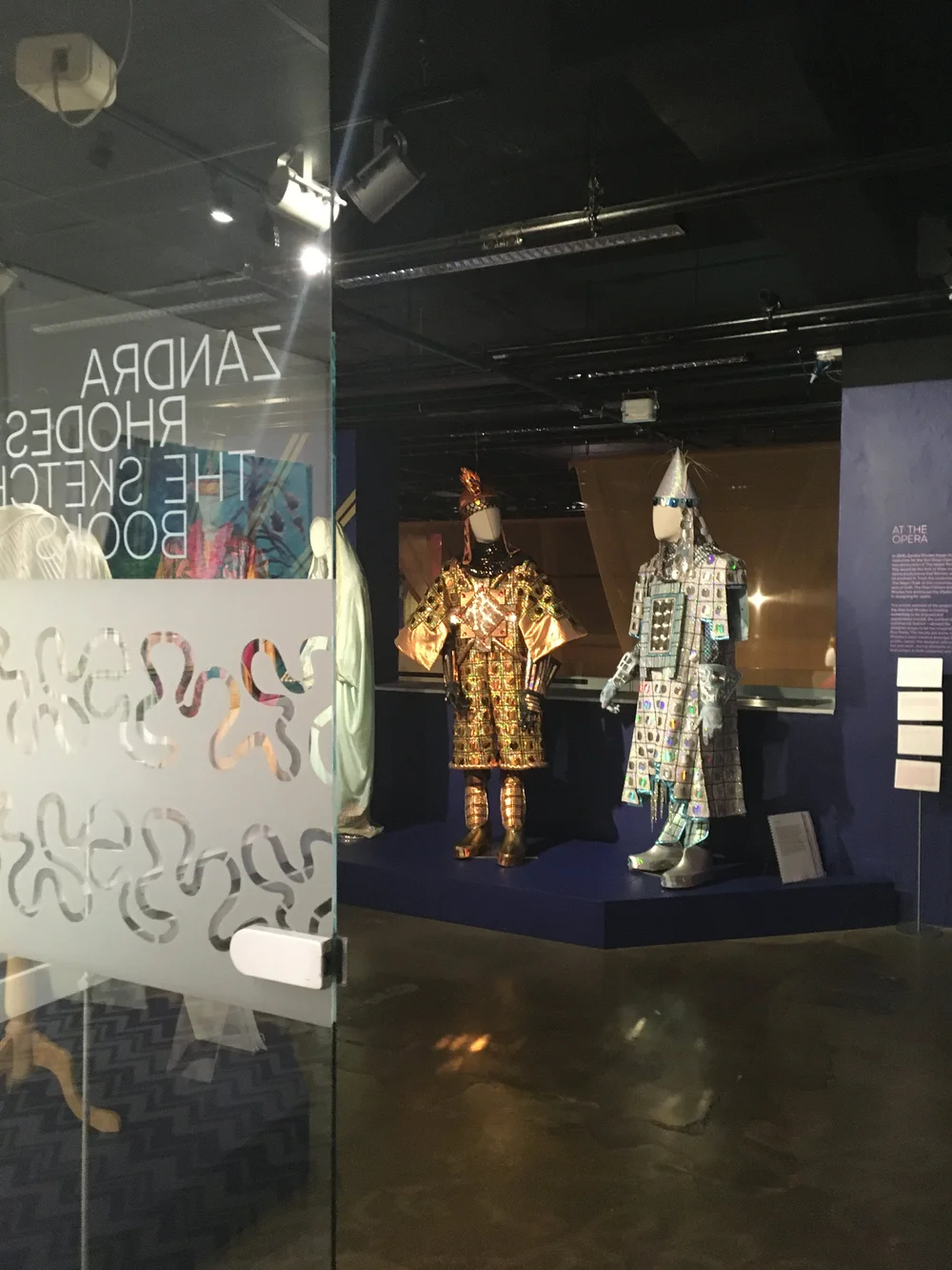  AT THE OPERA In 2000, Zandra Rhodes began to design costumes for the San Diego Opera's new production of The Magic Flute This would be the first of three major opera productions that Rhodes would be involved in. From the costumes in The Magic Flute,