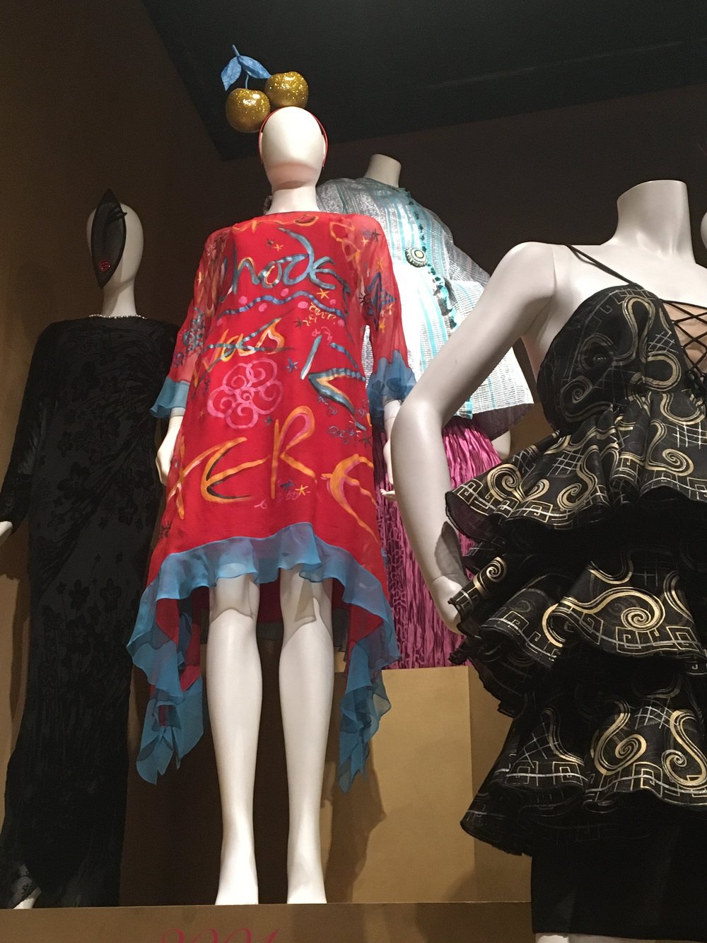  Photographs taken at 50 years of Fabulous. Zandra Rhodes exhibition 2019.  