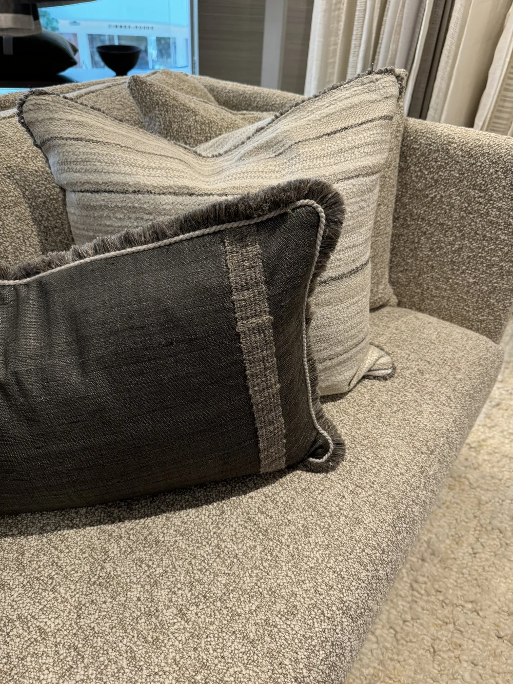 Mark Alexander bespoke cushions Focus'24