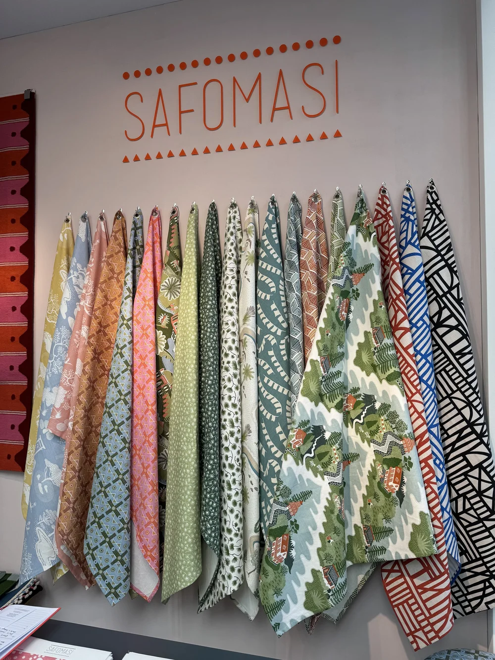 safomasi fabric flags at Focus'24